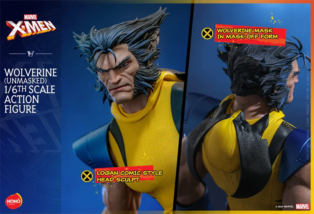 X-Men - Wolverine Unmasked (Hono Studios) 1:6 Scale Collectable Action Figure - Image 21