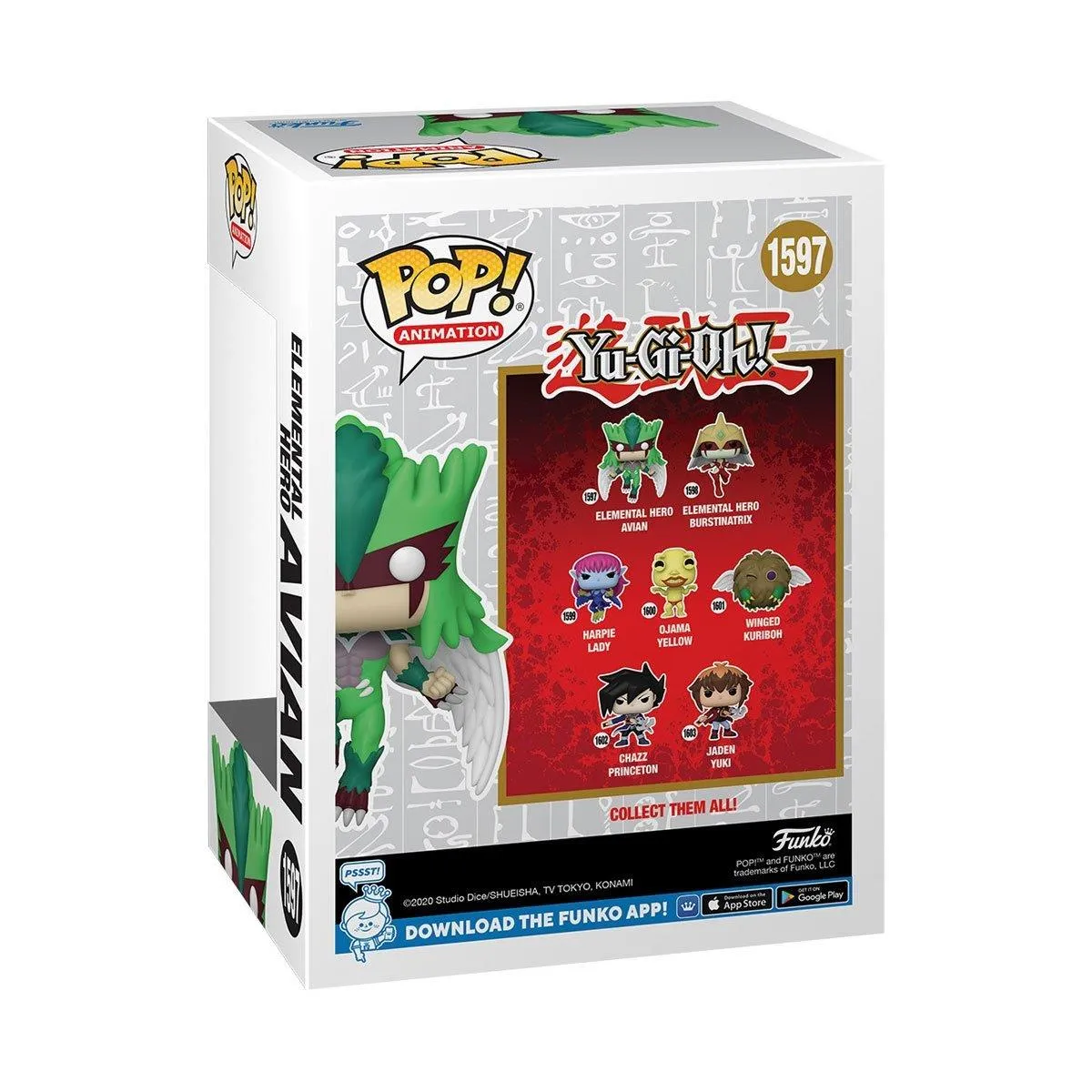 Yu-Gi-Oh! - Elemental Hero Avian Pop! Vinyl - Image 4